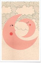 JUNIQE - Poster Sweet Dreams -20x30 /Roze