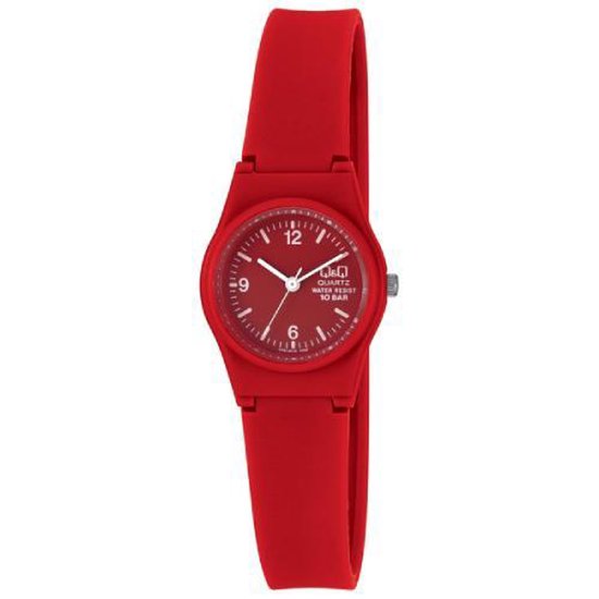 Q\u0026Q model vp47j013y rood sporthorloge 10 atm waterdicht siliconen band  lichtgewicht | bol.com