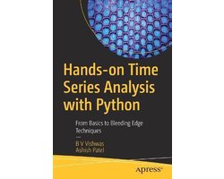 Omslag van Hands on Time Series Analysis with Python