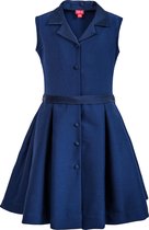 La V  klassieke jurk Navy 146