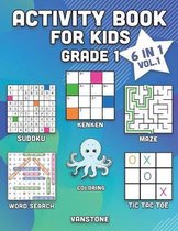 Activity Book for Kids First Grade