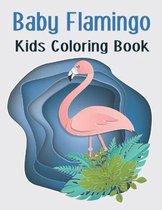 Baby Flamingo Kids Coloring Book