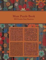 Maze Puzzle Book, 200 Puzzles Easy Random, 6