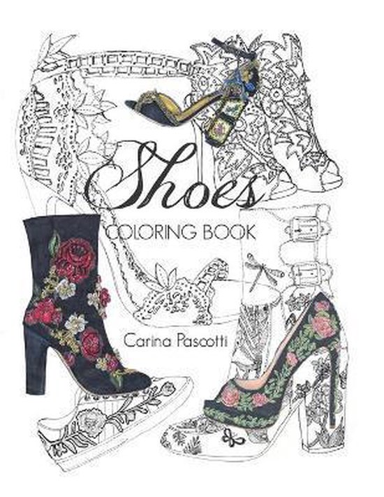 Shoes Coloring Book - cover