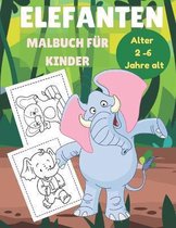 Elefanten Malbuch fur Kinder Alter 2 -6 Jahre alt