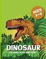 Dinosaur Coloring Book for Kids 3-5