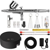 Gohelper® Airbrush Compressor Set – Compleet met Airbrush Pistool