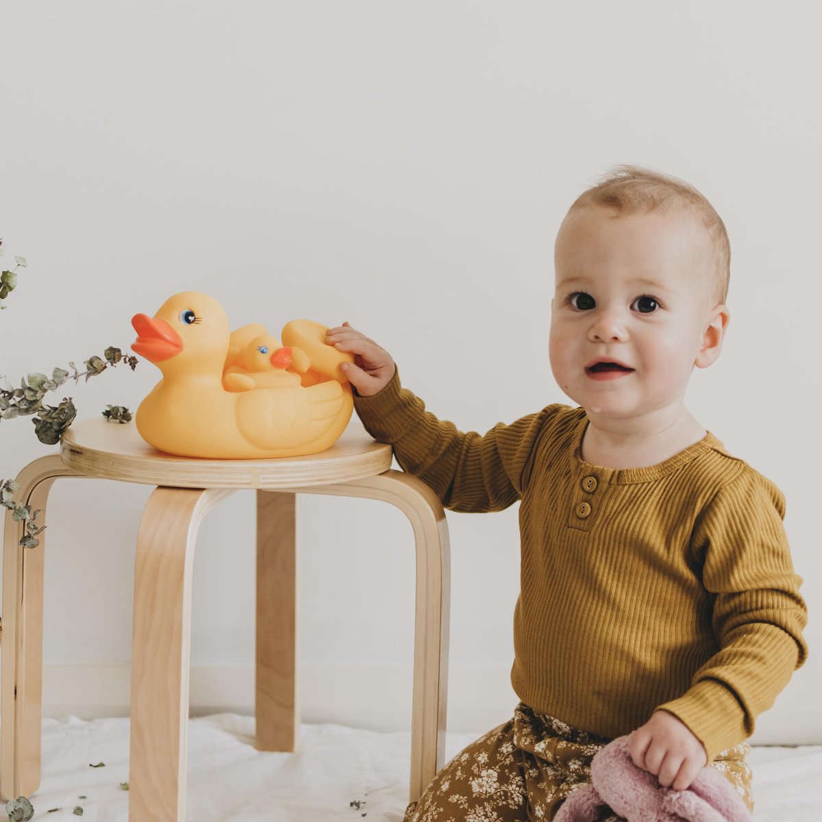 Playgro Badeendjes Familie – badeend - badeendjes - Volledig Afgesloten - Schimmelvrij - waterspeelgoed baby - Waterspeelgoed Peuters Mama eend en 3 eendjes - BPA vrij — afbeelding 4