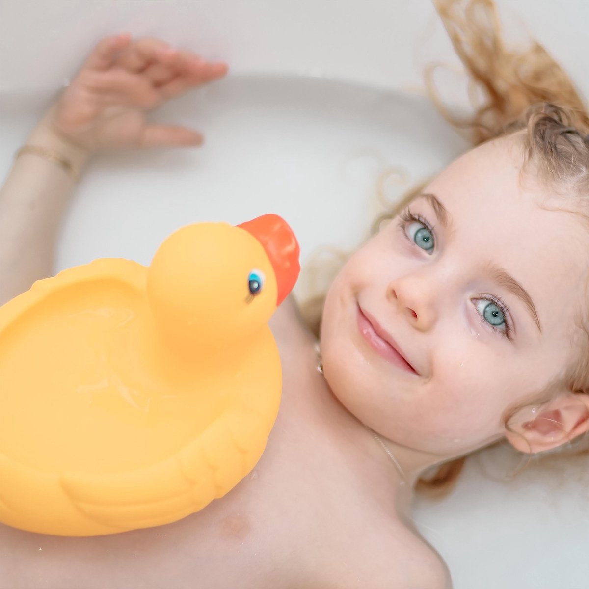 Playgro Badeendjes Familie – badeend - badeendjes - Volledig Afgesloten - Schimmelvrij - waterspeelgoed baby - Waterspeelgoed Peuters Mama eend en 3 eendjes - BPA vrij — afbeelding 5