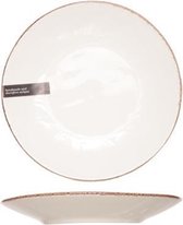 Organic Line Ivoor Dessertbord - Ontbijtbord - Ø 23.5cm