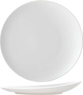Mat Wit Dinerbord - Plat - Ø 27cm