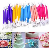 Modelleerset  - boetseer gereedschap - Taart Tools - Taartdecoratie benodigheden - cake - taart decoratie set gereedschap - modelleer gereedschap