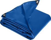 tectake - Afdekzeil 300 x 500 cm -blauw - 403936