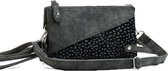 New Jersey Panterprint Dames Schoudertas - Zwart