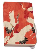 Notitieboek A6, zachte kaft: Woman haori with Red and White Cranes, Collection Rijksmuseum