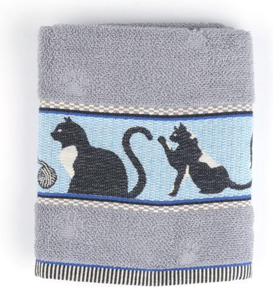 Bunzlau Castle Cats Keukendoek (6 Stuks) - 53x60 cm - Grey