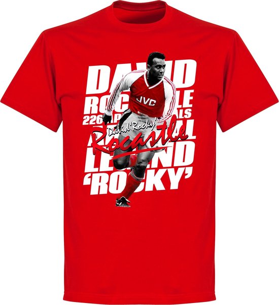 David Rocastle Legend T-Shirt - Rood - Kinderen - 104