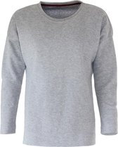 MOOI! Company - Dames sweater - Comfortabele Trui - Manon Los vallend model - Kleur Grey- L