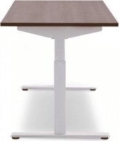 Thuiswerkbureau T-line Click - 140 x 60 Cm (BxD) - 62-86 Cm Hoog - In Hoogte Verstelbaar - Ideaal Voor Je Thuiswerkplek - Kersen Havanna