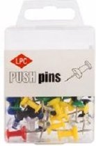 Push pins punaises LPC | assorti | 100 stuks