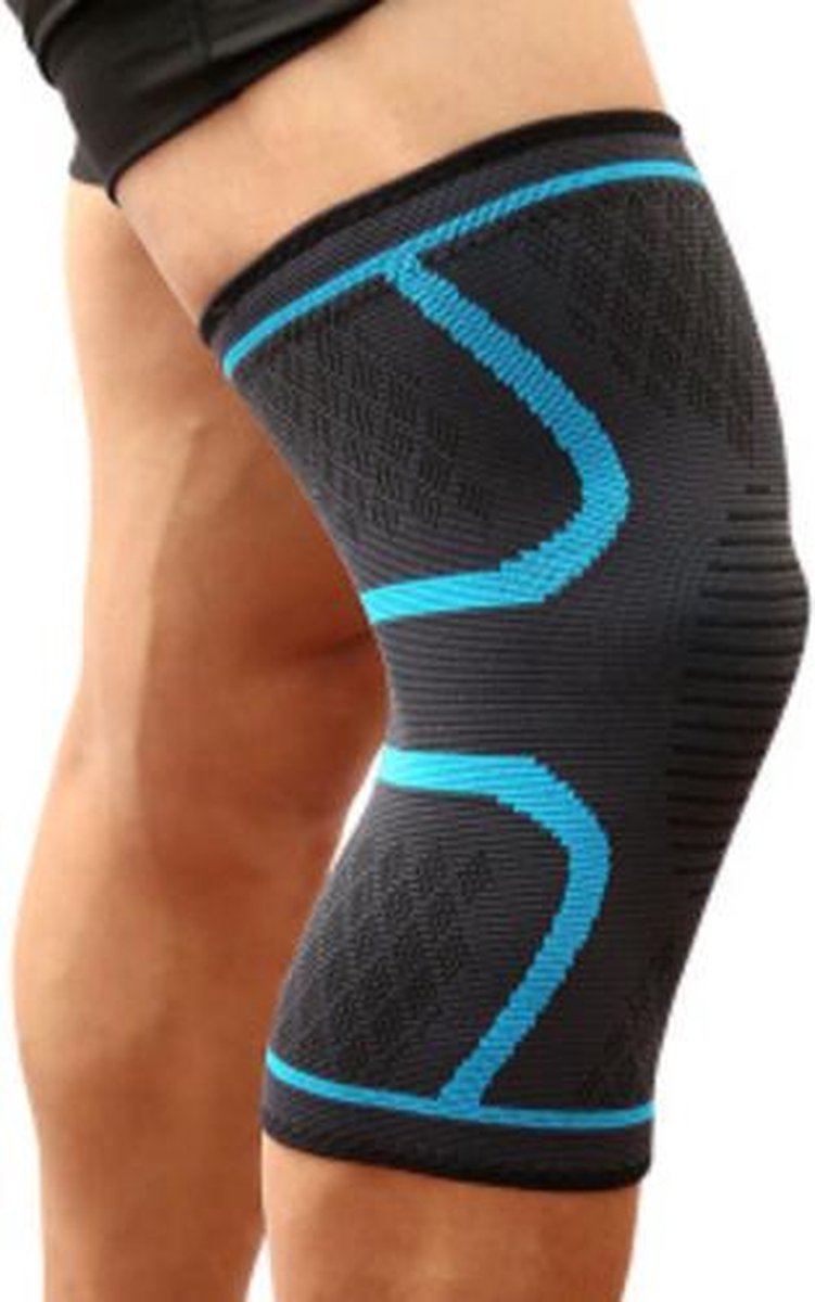 Comfortabele Kniebrace – Maat XL – Blauw