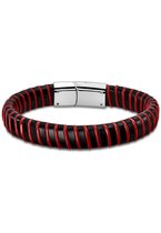 LOTUS - Armband - Mannen - LS1879-2/2 - Mannen Basic - Band zwart/rood