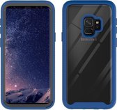 Voor Samsung Galaxy S9 sterrenhemel effen kleur serie schokbestendige pc + TPU beschermhoes (koningsblauw)