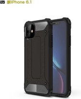 Magic Armor TPU + pc-combinatiehoes voor iPhone 11 (zwart)