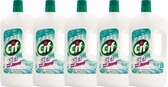 CIF - Gel met Javel - Allesreiniger - 5 x 1L - Voordeelverpakking - Multireiniger