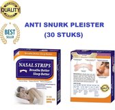 Anti Snurk Strips 30 STUKS - Better breathe -Breathe right - Nasal strips - Neusstrips - Snurken - Snurk - Anti snurk - Neus Pleister - Tegen snurken - Snurken Anti - DETOX - Warmt