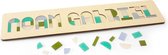 Naampuzzel XL 9-11 letters  |  Kraamcadeau met naam  |  Persoonlijk naamcadeau  |  Educatief speelgoed