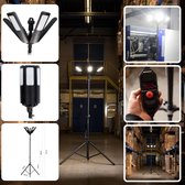 Proventa MASTER LED Bouwlamp op statief - Verstelbaar & Uitklapbaar - 360° - incl. 10 meter snoer