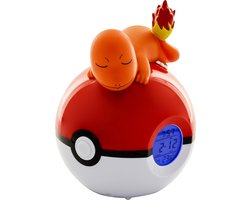 Teknofun Pokémon - Pokéball Charmander Wekkerradio