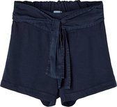 Name it short meisjes - donkerblauw - NKFfeefee - maat 122