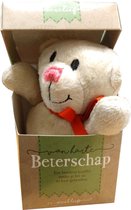 Berelief cadeau - Beterschap - 9x9x14 cm.