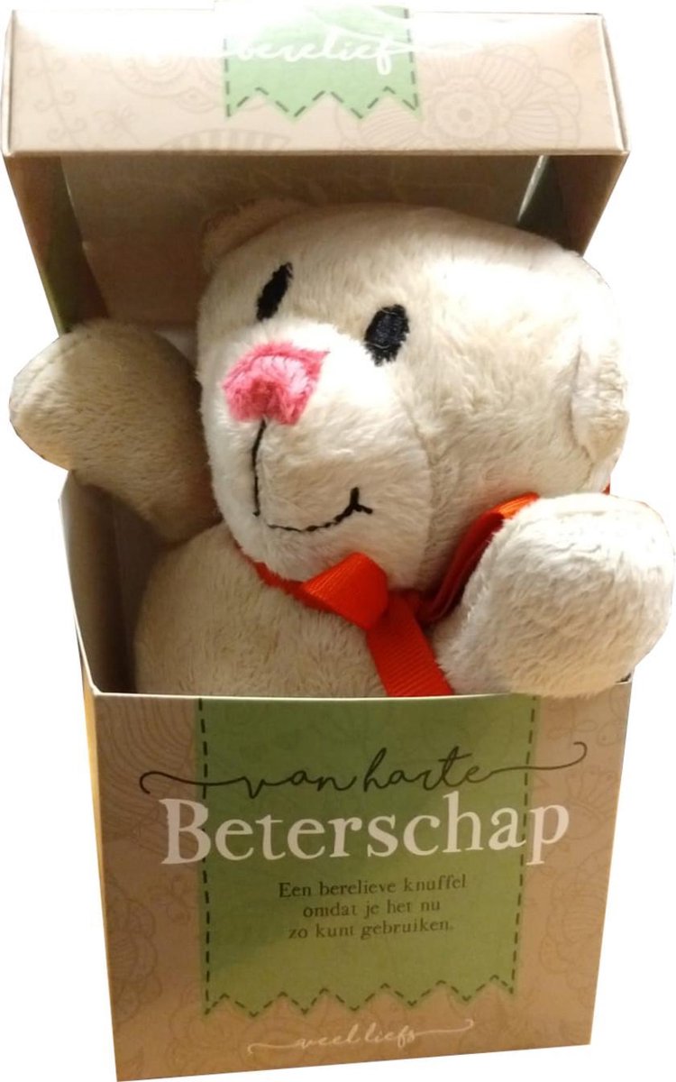 Berelief cadeau - Beterschap - 9x9x14 cm. | bol.com