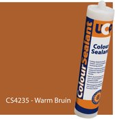 Acrylaat Kit - ColorSealant - Overschilderbaar - CS4235 - Warm Bruin - 310ml koker