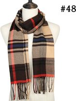 - Comfortabel - Casual -  Kleurrijk - Ruit - Sjaal -Mannen - Vrouwen - Unisex - 190X35cm -