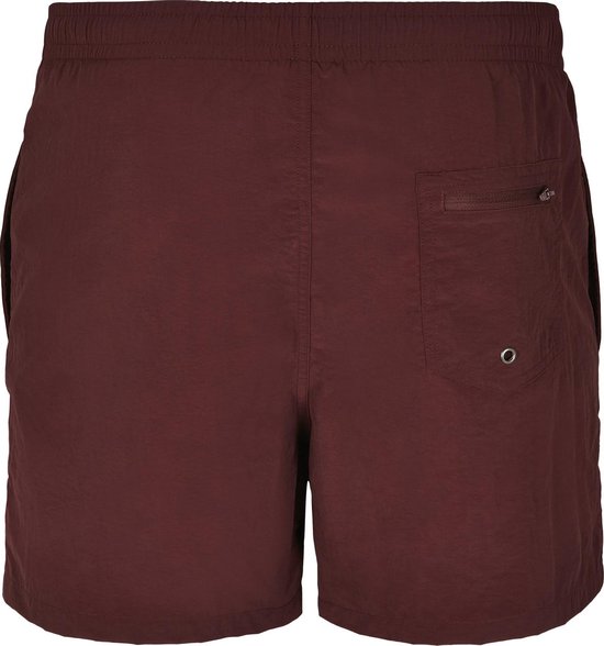 FitProWear Men Swim Shorts BLOCK - Bordeaux - Taille M - Swim Shorts - Swim Shorts - Swim Shorts - Men Swim Shorts - Maillots de bain - Nager - Beachwear - Short