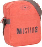Mustang ® Tivoli - Schoudertas - Crossbody tas - A5 - Sporttas - Waterafstotend - Nylon - Oranje