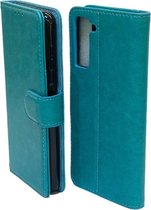 ZKl Telecom Telefoonhoesje - Book Case - Geschikt Voor Samsung Galaxy S21 Plus - Blauw