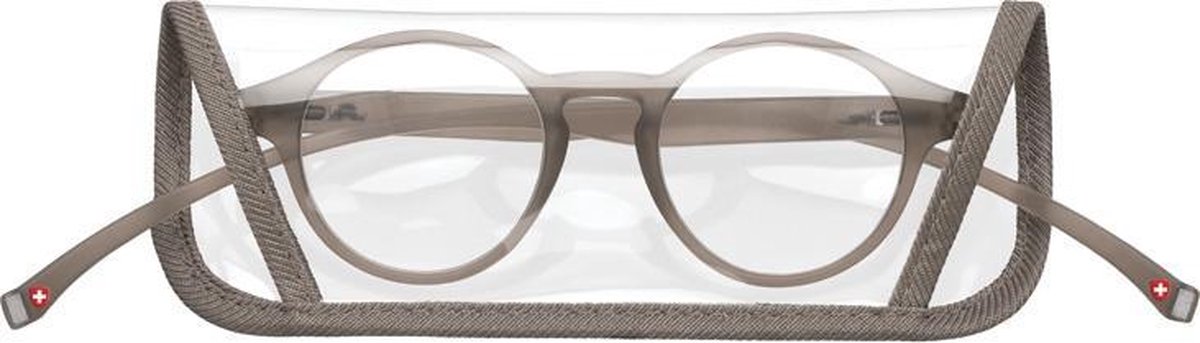 Montana MR60C leesbril met magneetsluiting +1.00 grijs