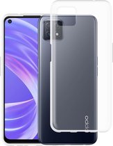 Oppo A73 5G hoesje - Soft TPU case - transparant