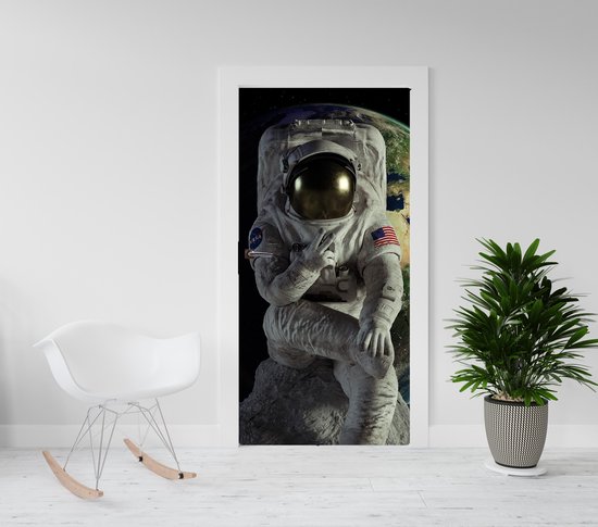 Deurposter - Luxe - Astronaut - 201,5 x 93 cm - | bol.com