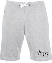 FitProWear Sweatshort Heren Grijs Maat XXXL/3X - Korte Broek - Joggingbroek - Katoen - Jogpant - Trainingsbroek - Korte joggingbroek - Sweatshort - Jogginsbroek kort - Korte broek