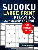 Sudoku Large Print Puzzles Easy Medium And Hard 1 Per Page