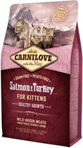 Carnilove Zalm & Kalkoen Kittens 2kg