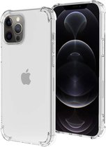 Ceezs telefoonhoesje geschikt voor Apple iPhone 12 / 12 Pro hoesje shock proof / schokbestendig transparant