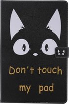 Voor Samsung Galaxy S6 Lite P610 Geschilderd Patroon Horizontale Flip Leren Case met Houder & Kaartsleuven & Portemonnee & Slaap / Wekfunctie (Cat Ears)