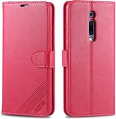 Voor Xiaomi Redmi K20 / K20 Pro AZNS schapenvacht textuur horizontale flip lederen tas met houder & kaartsleuven & portemonnee (rood)